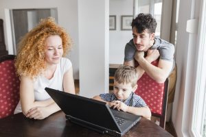ouders en kinderen met TypeTopia