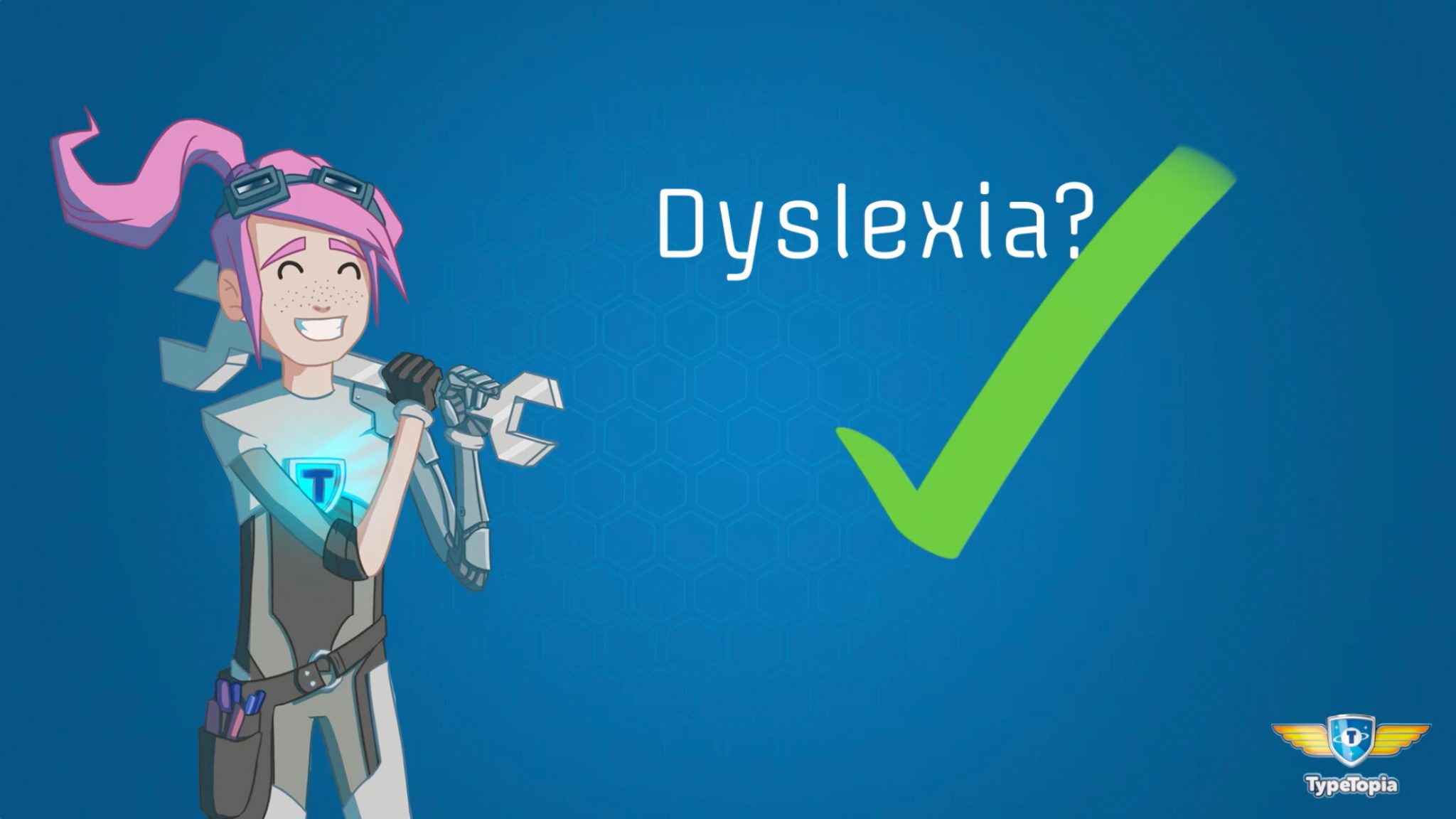 Video about Dyslexia and Typetopia Typing Course